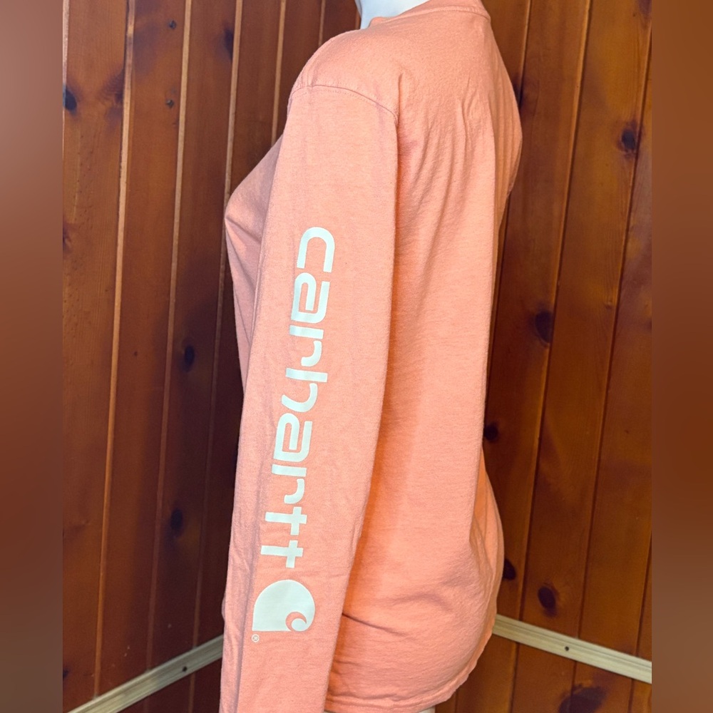 Carhartt Women's S Coral Long Sleeve Top - Picture 3 of 7